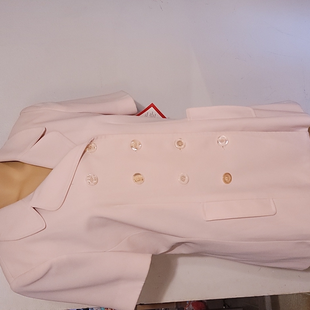 NWT bloomingdales short sleeve blazer sz 8